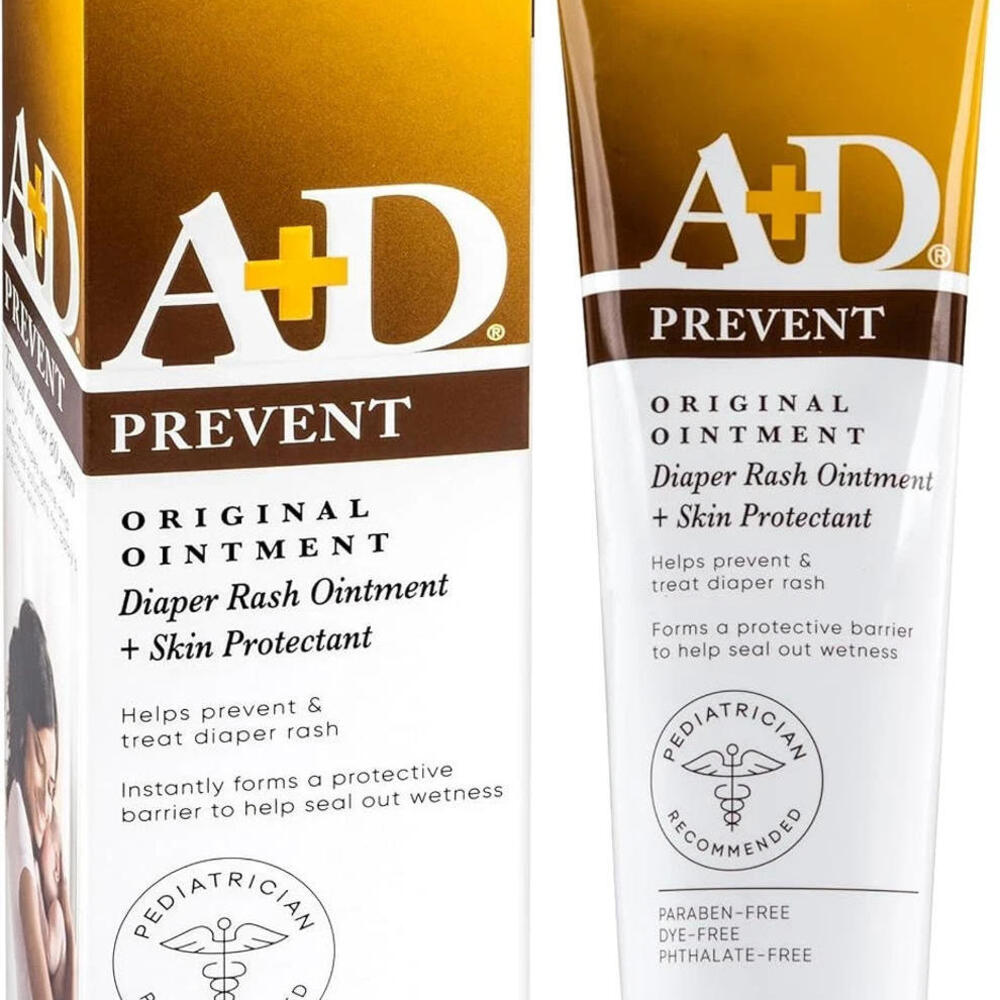A+D Original Diaper Rash Ointment & Skin Protectant 4oz EXP: 05/2026, box damage